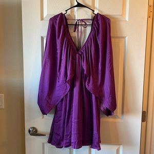 Purple Mini Dress